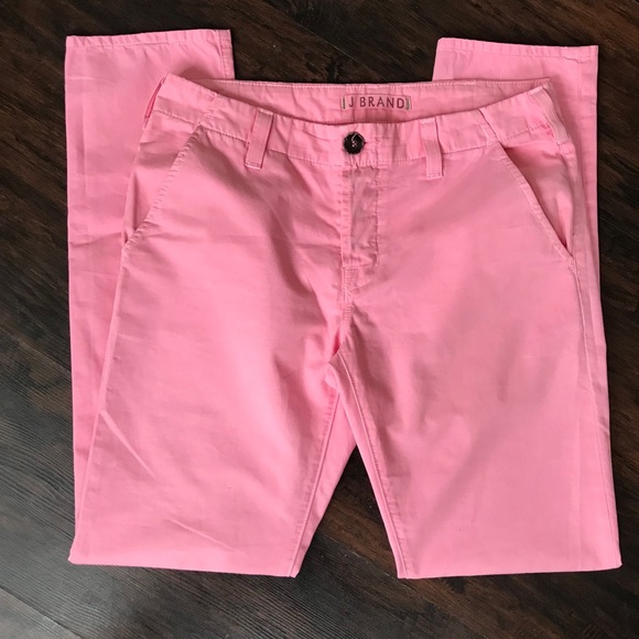 J Brand Pants - J brand inez size 25 coral khaki pants